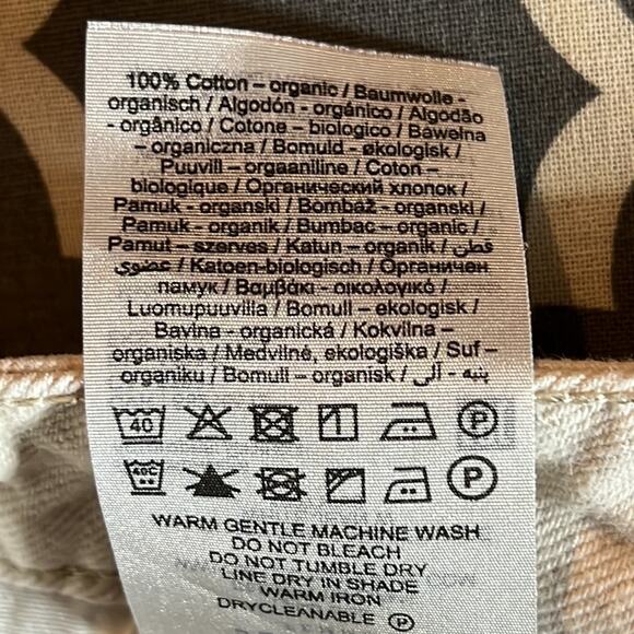 SELECTED Femme slim high rise cream color jean’s size 28. - Picture 10 of 11